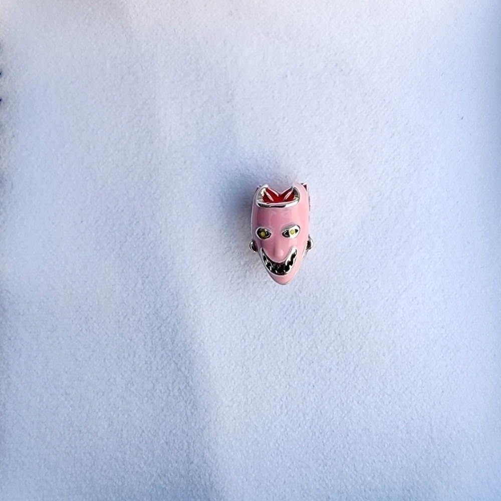 New the Nightmare before Christmas child Lock silver charm for Pandora bracelet